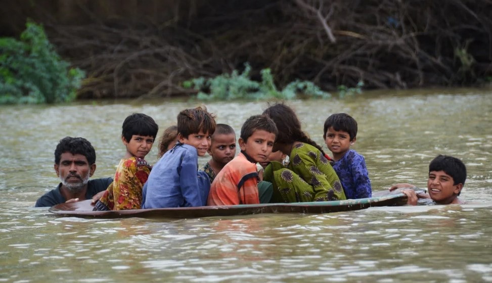 KFC Pakistan flood